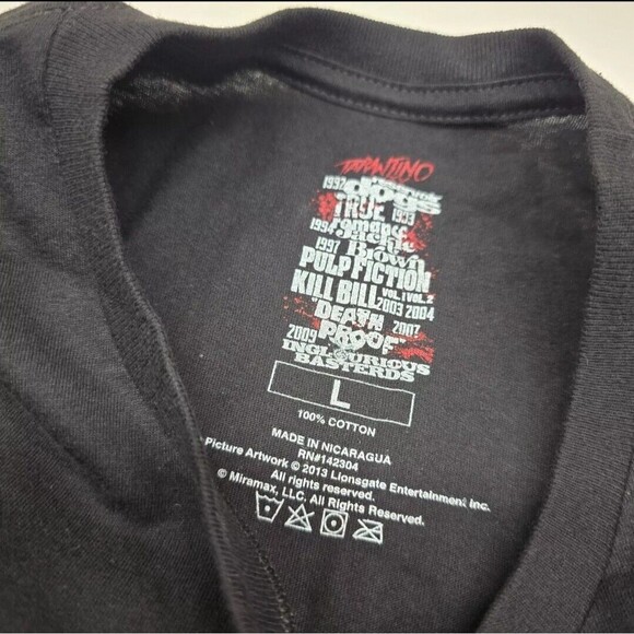 NWT Quentin Tarantino Reservoir Dogs XX 20th Anniversary Movie Promo 2013 T L - Picture 4 of 7